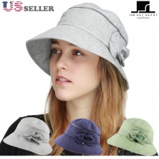 Mujer&apos;s Packable Summer Sun Beach MeshBucket Hat  eb-50499815